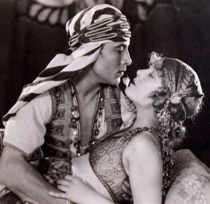 Rudolf Valentino's 'The Sheik' - Passionate Romance Meets Thrilling Desert Adventures!